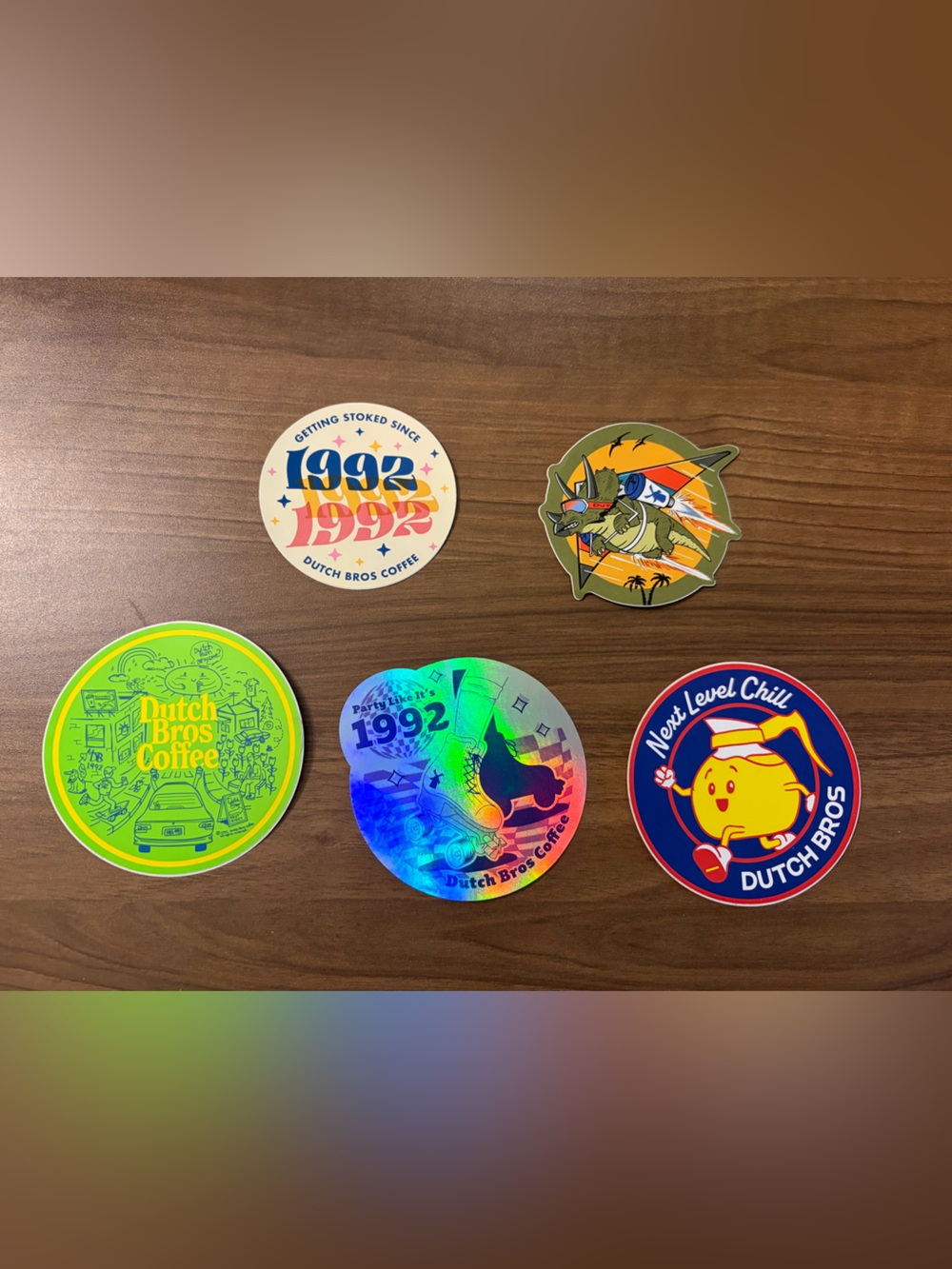Dutch Bros Sticker Set